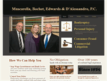 Tablet Screenshot of muscarellabochet.com
